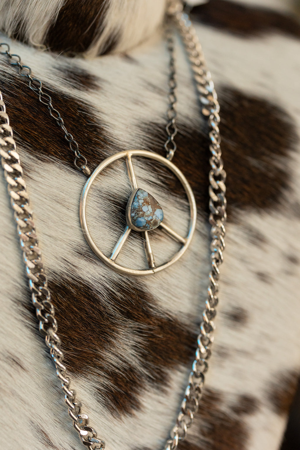 Turquoise Peace Naja Necklace