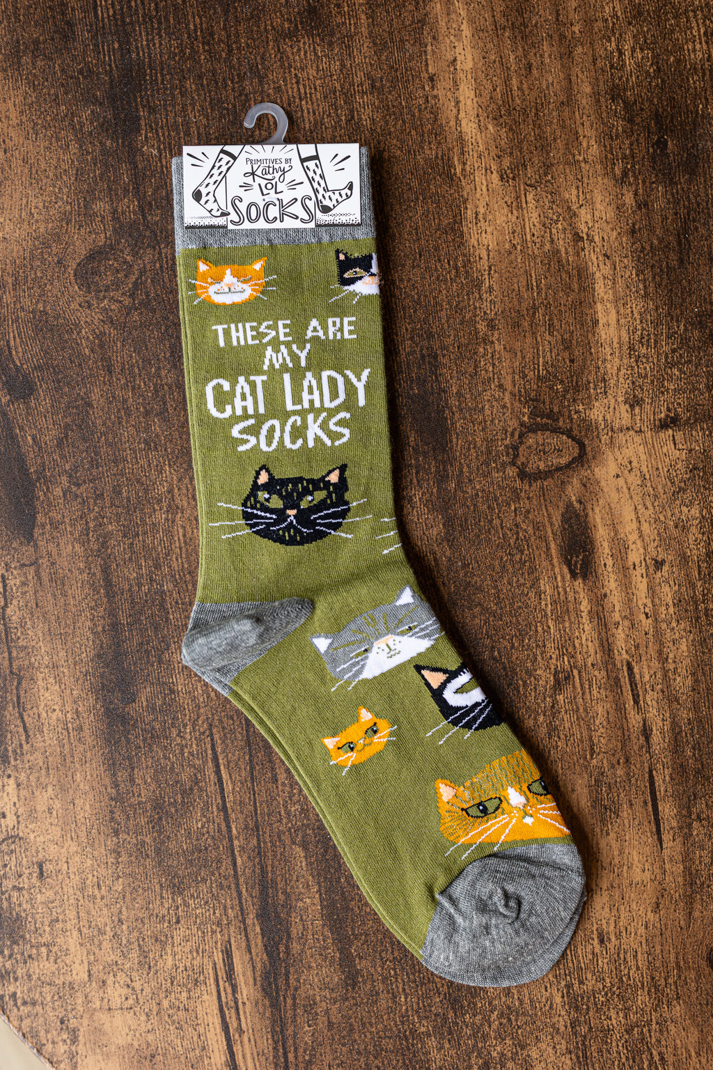 These Are My Cat Lady Socks