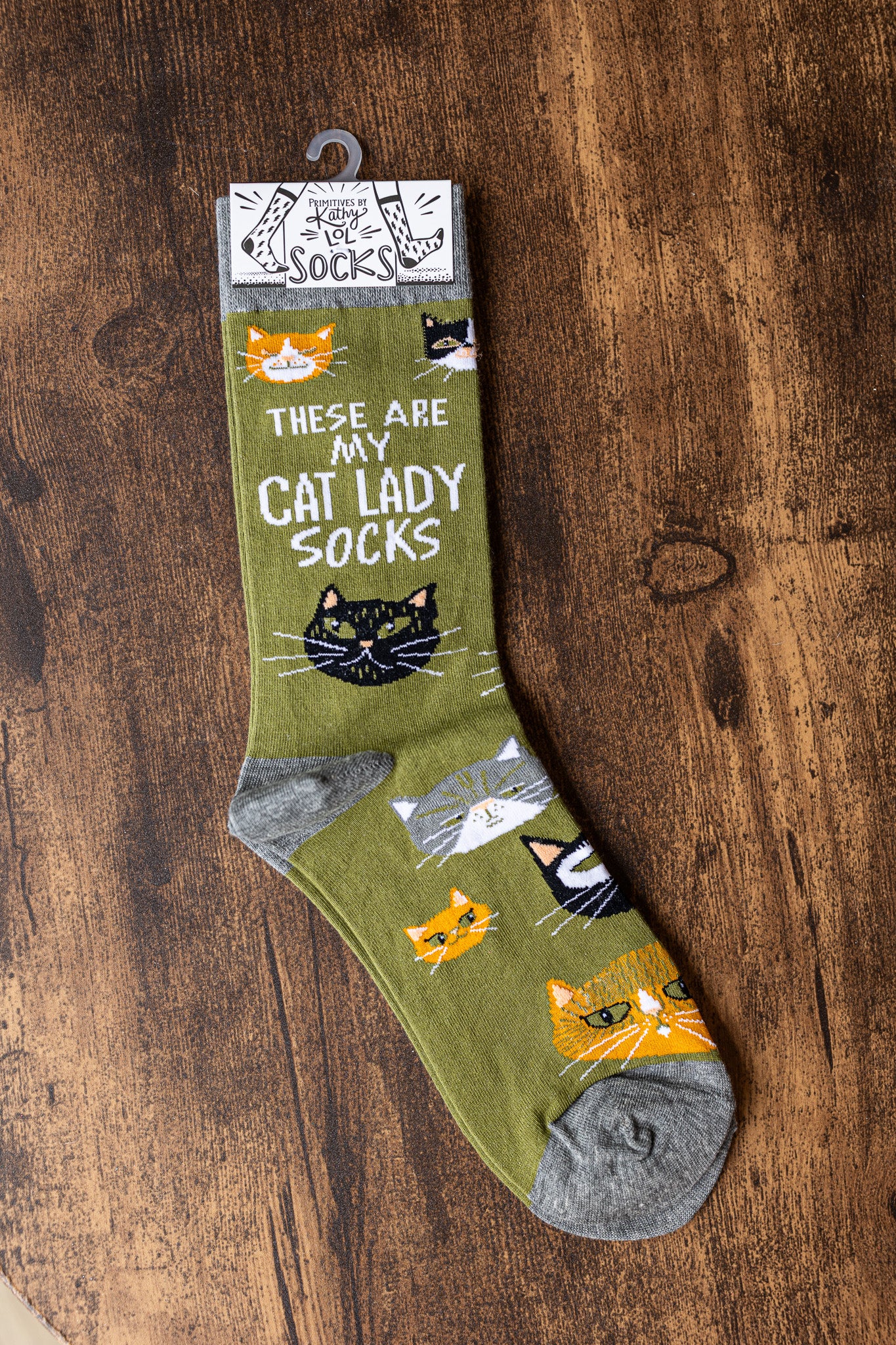 These Are My Cat Lady Socks