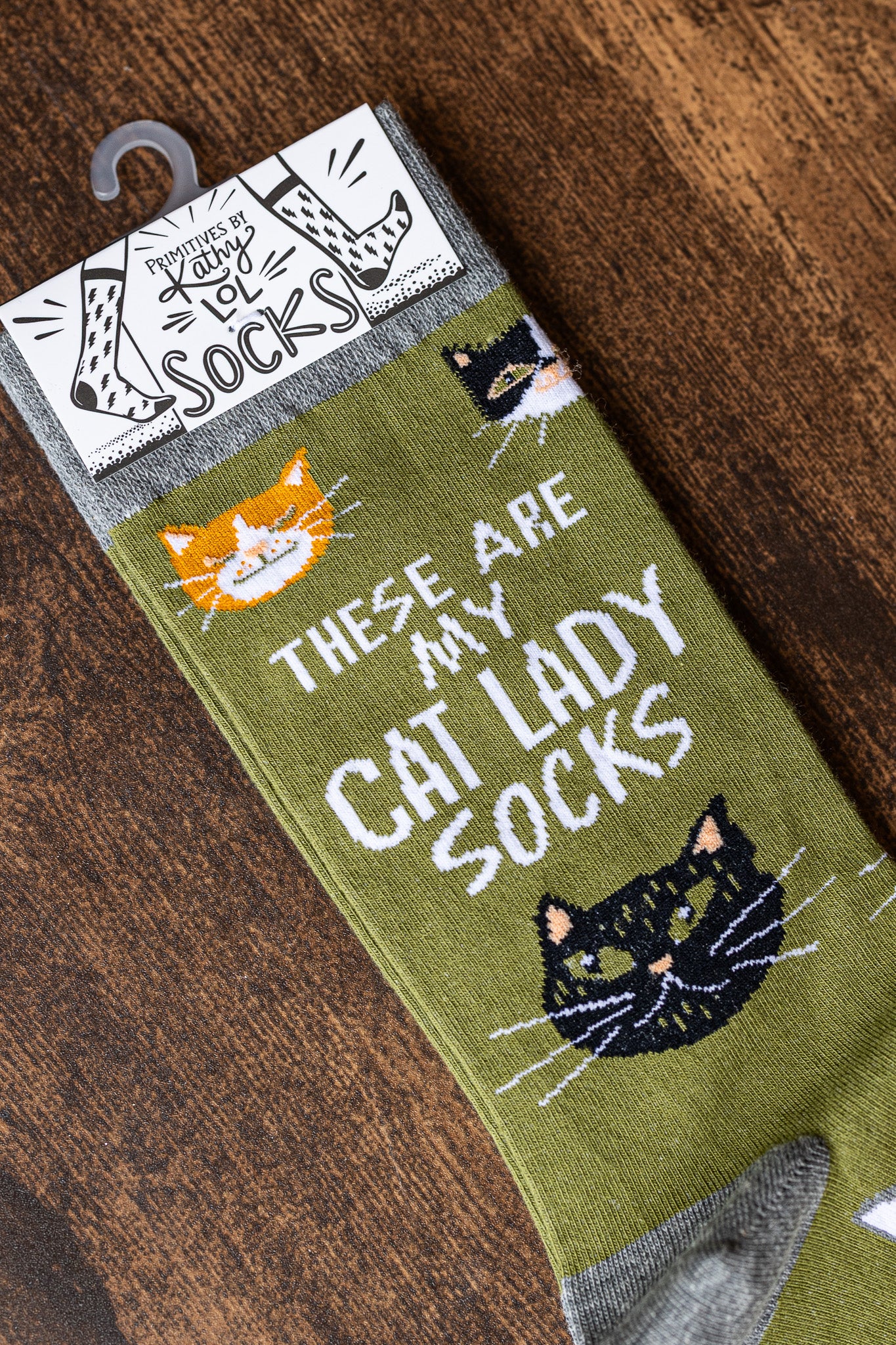 These Are My Cat Lady Socks