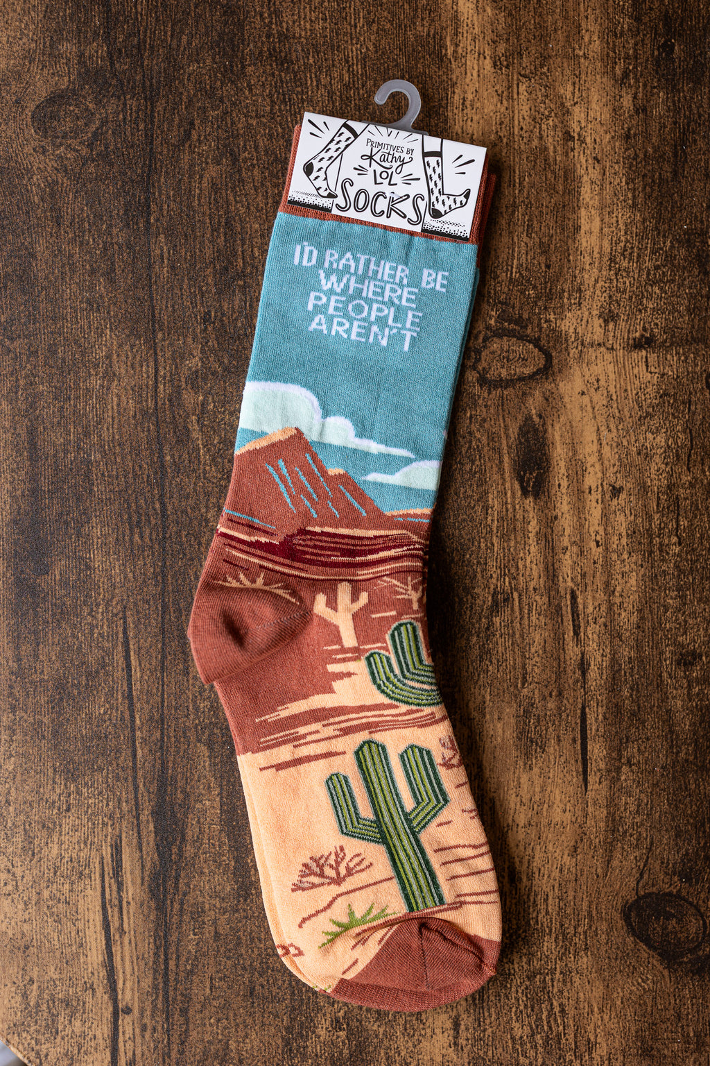 Rather Be Where People Aren't Socks