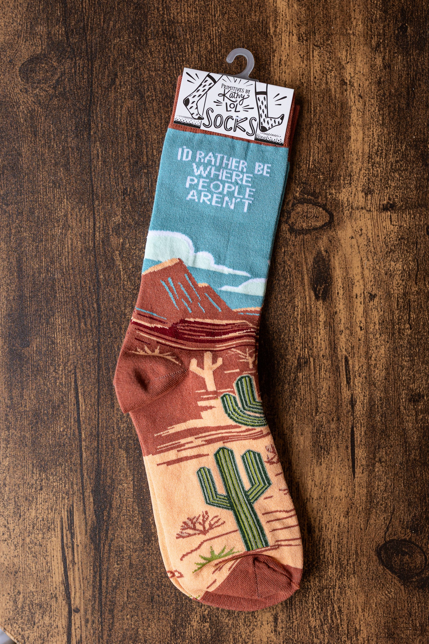 Rather Be Where People Aren't Socks