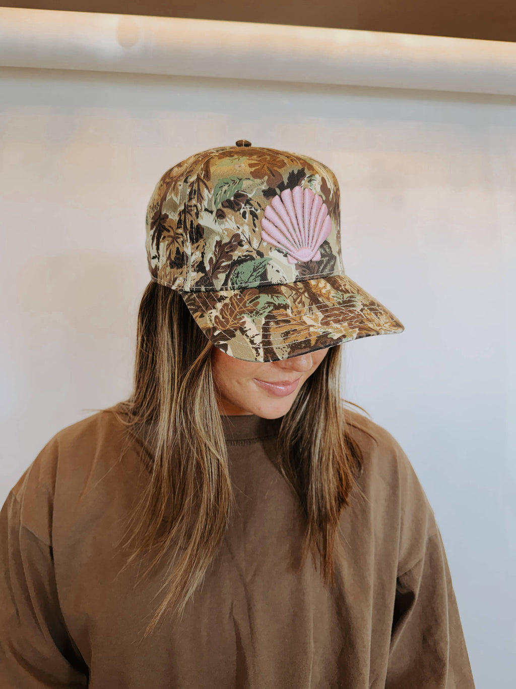 The Coastal Shell Trucker Hat