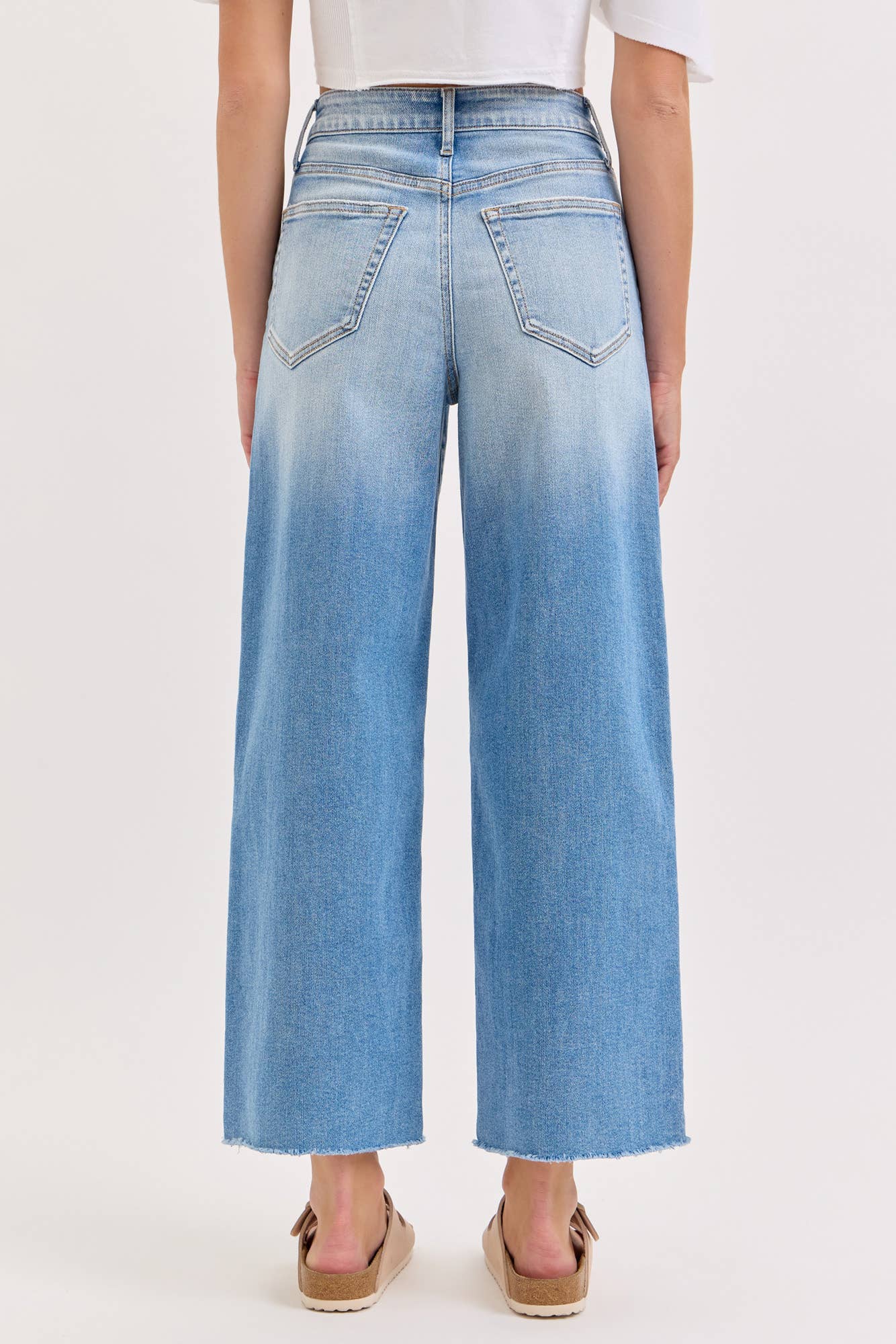 The Golden Hour Cropped Wide Leg