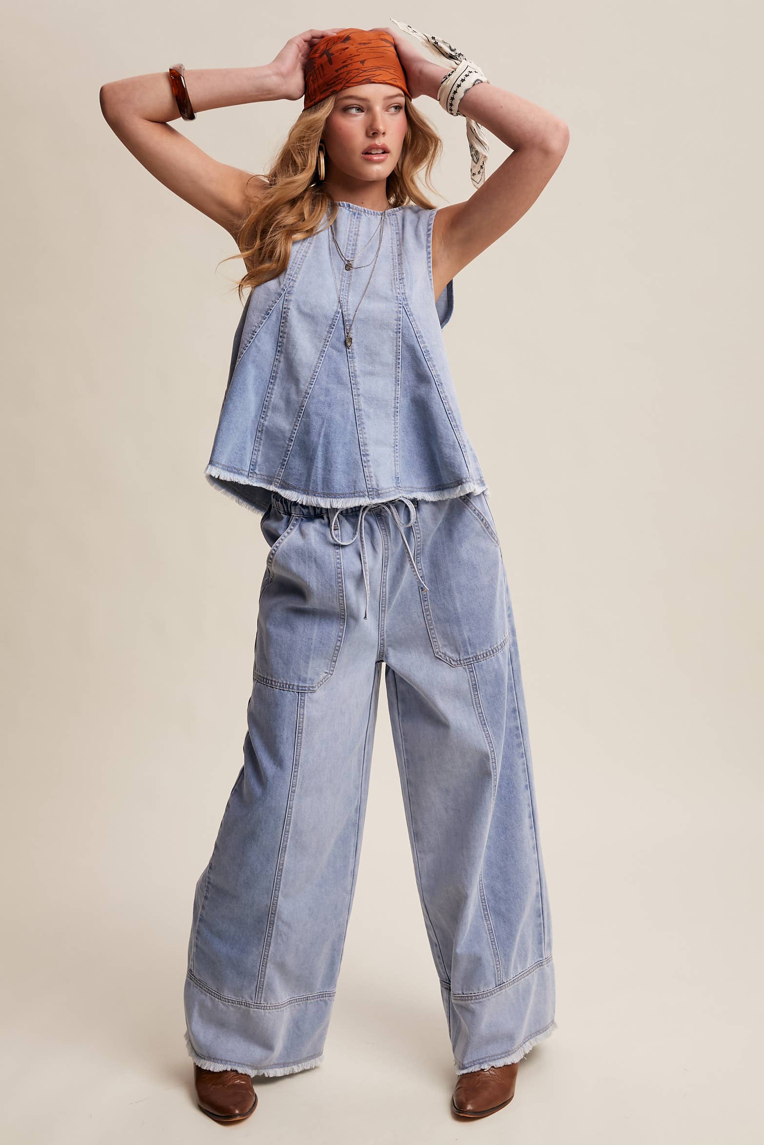 The Canyon Drift Denim Set