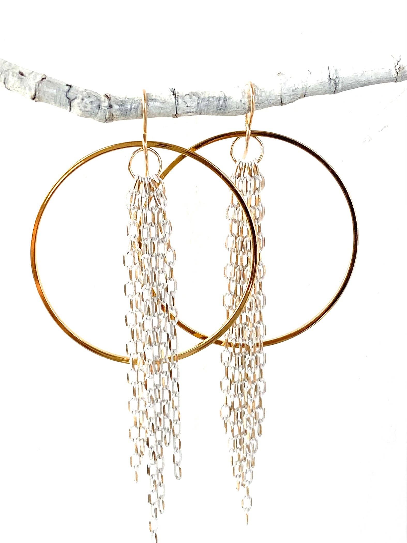 Tassel Circle Drops