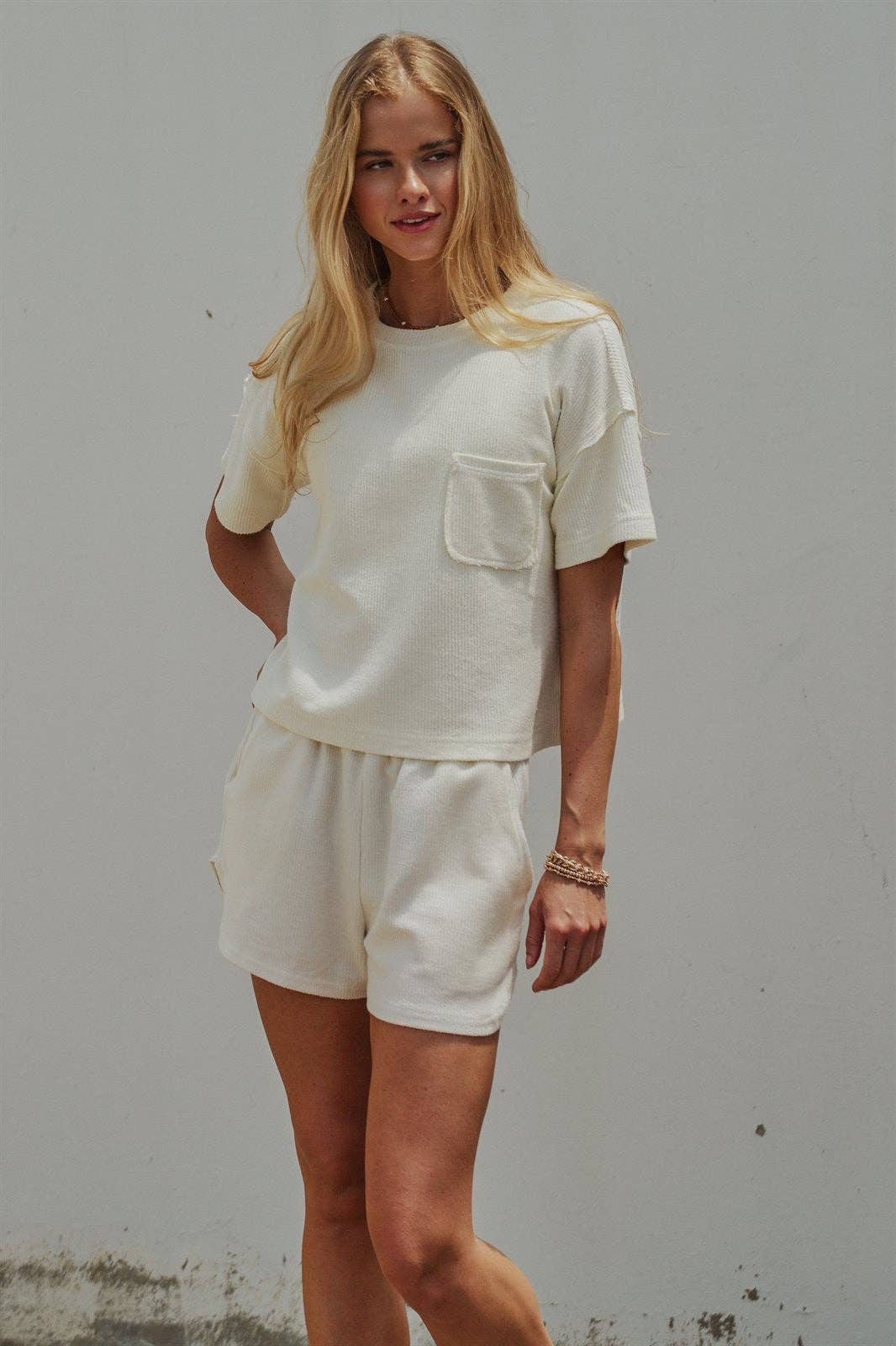 The Drift Rib Lounge Top