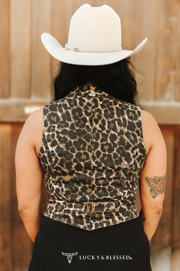 Wild Heart Leopard Vest
