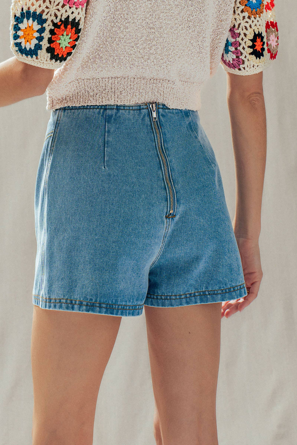 The Rodeo Drive Denim Skort