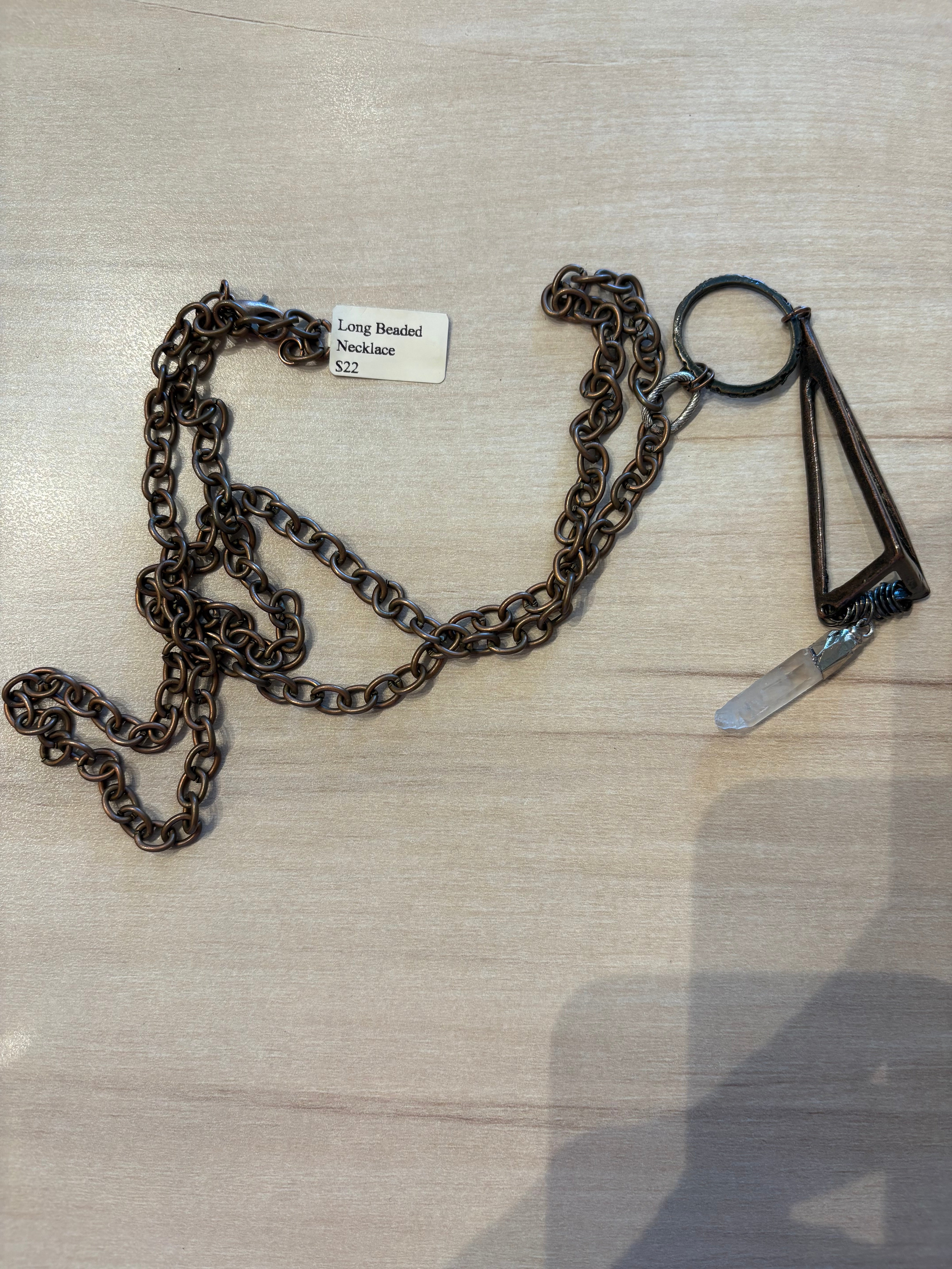 Long Beaded Necklace
