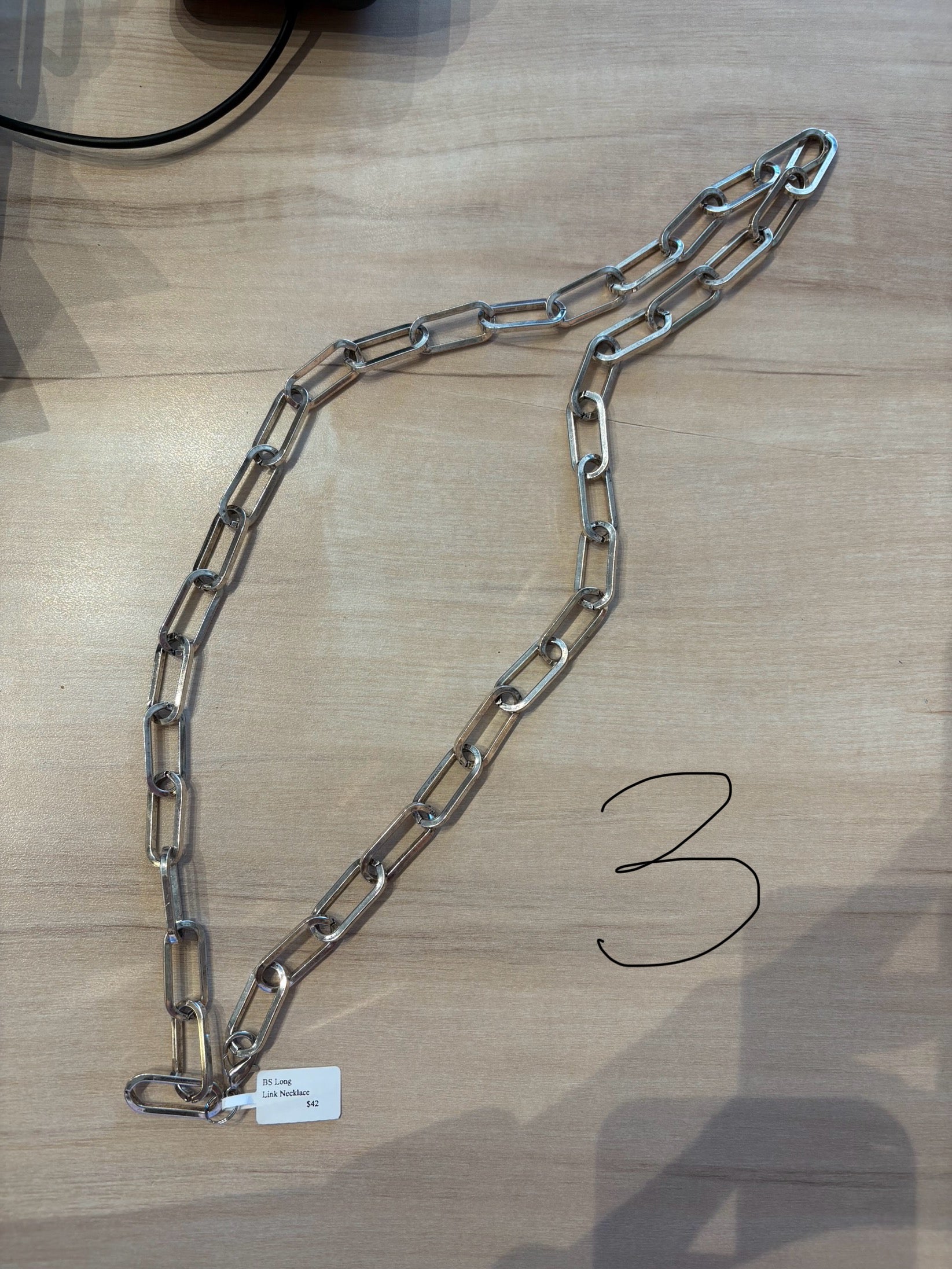 BS Long Link Necklace