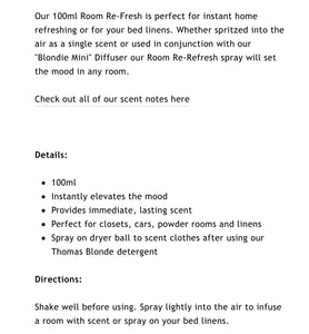Room Refresh & Linen Spray