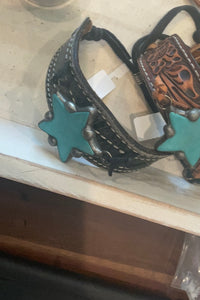 Star Leather Bracelet