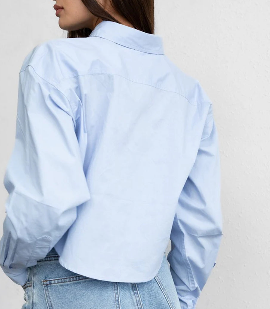 Hampton Cropped Oxford