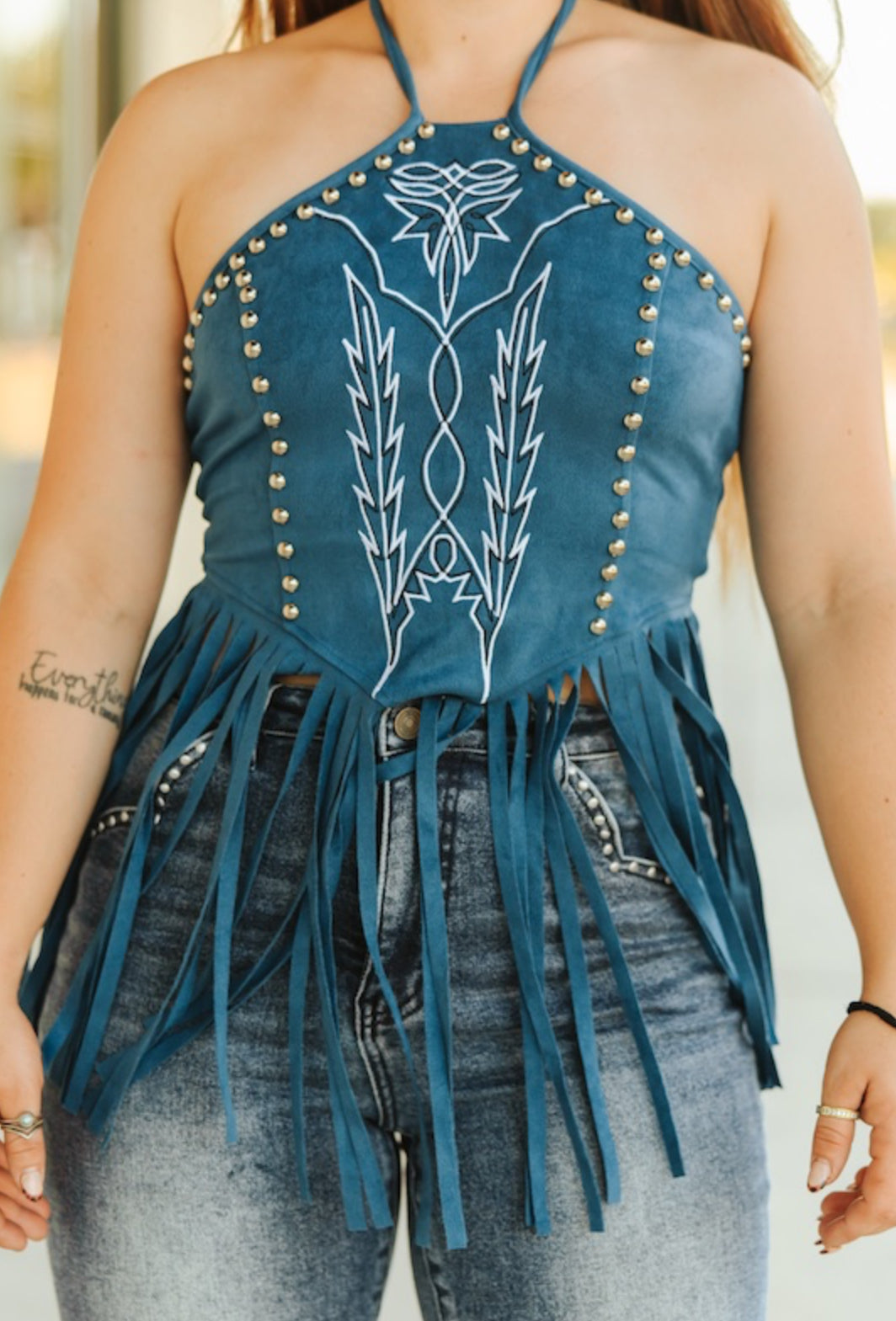Emory Fringe Halter