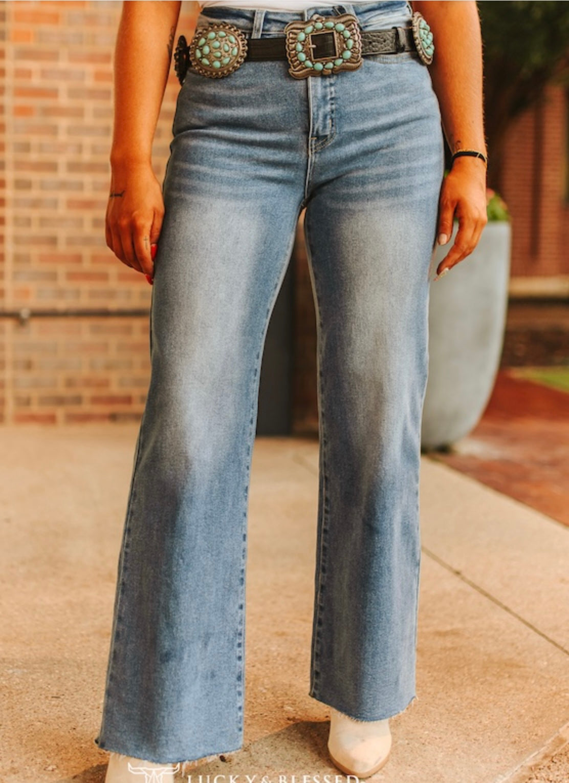 SS  High Noon Wide Leg Jean