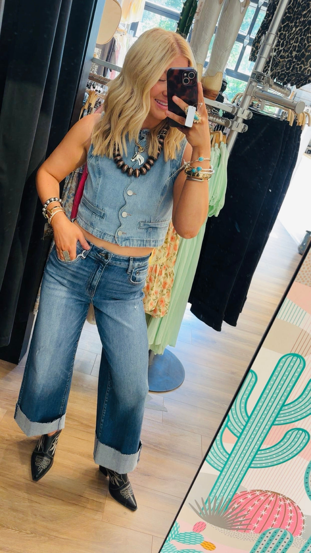 The Canyon Crest Denim Vest