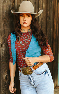 Rene Rhinestone Vest