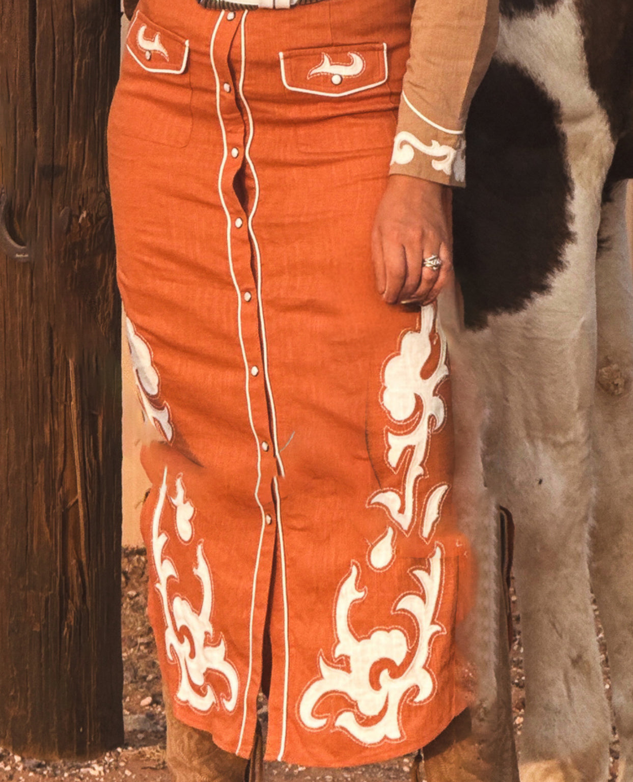 Rivalry Ready Maxi Skirt