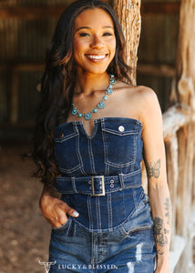 Ramona Denim Top