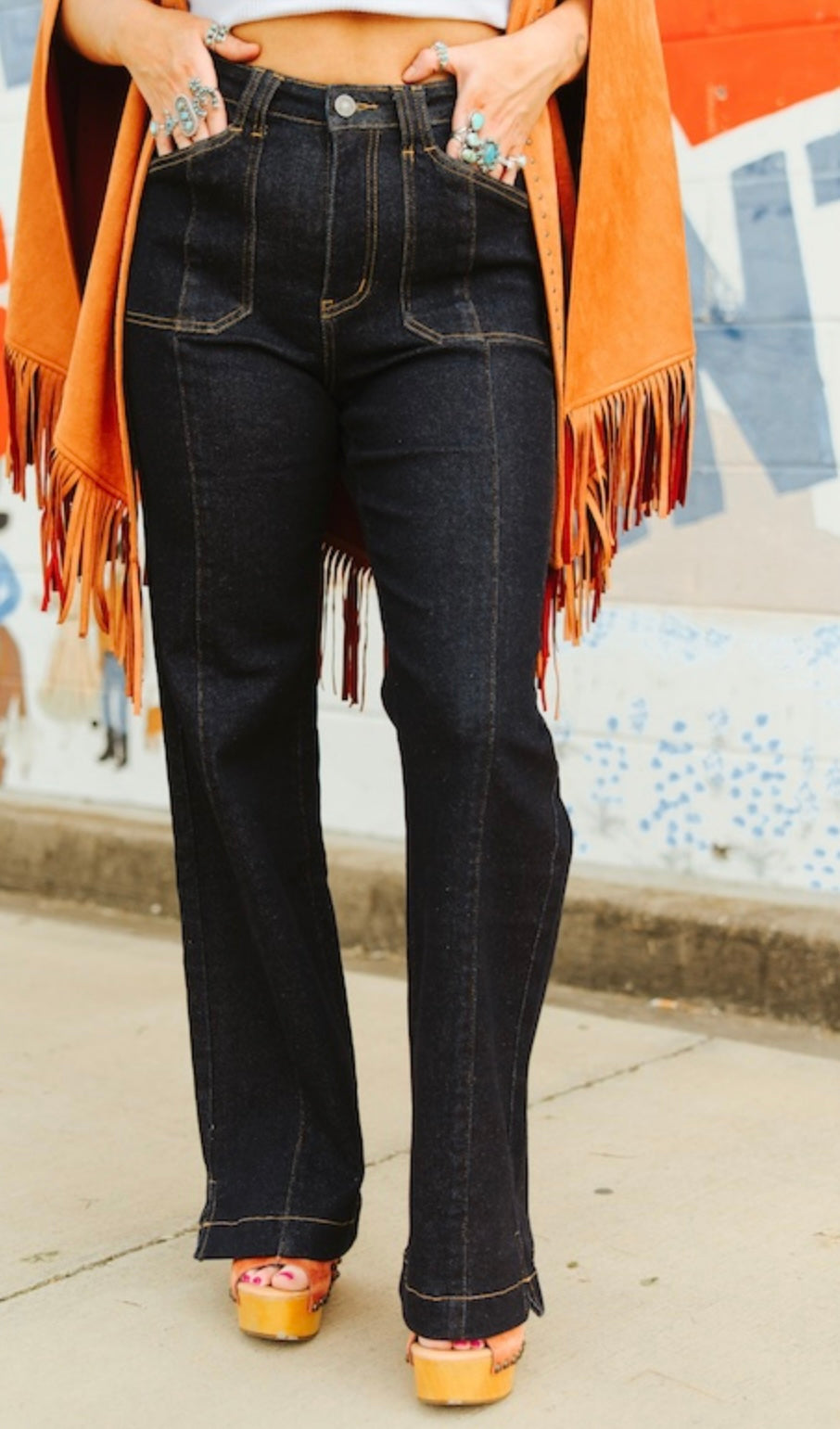 Gold Spur Trouser Jeans