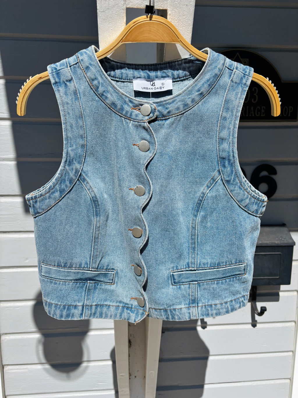 The Canyon Crest Denim Vest