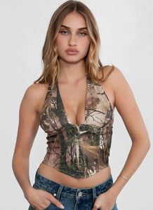Camo Halter