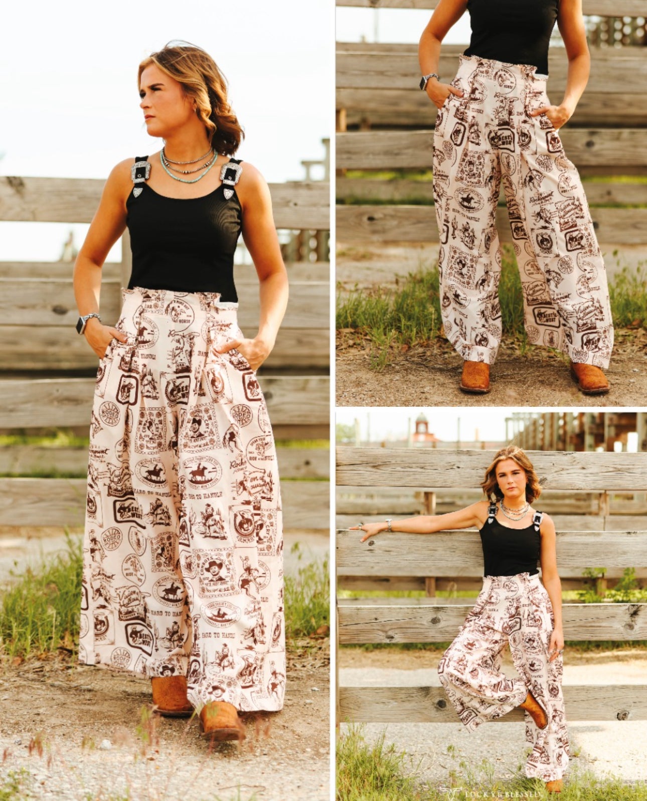 Rodeo Poster Pants
