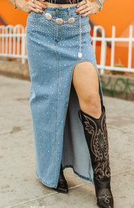 SS Desert Dazzle Denim Skirt