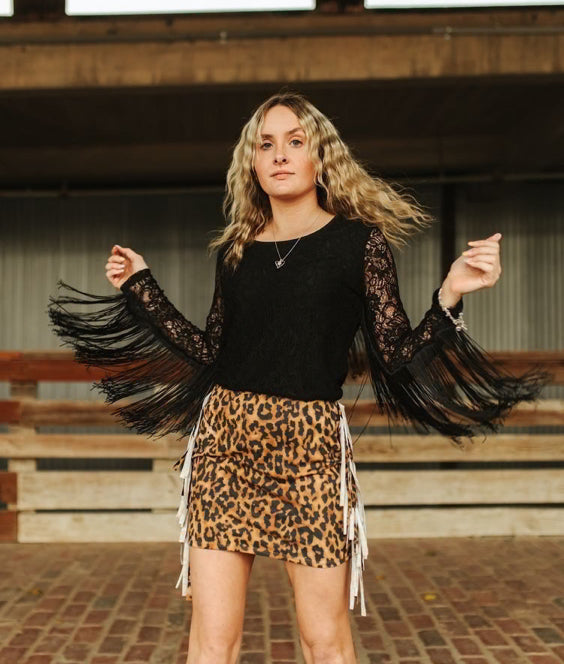 Kimberly Fringe Top