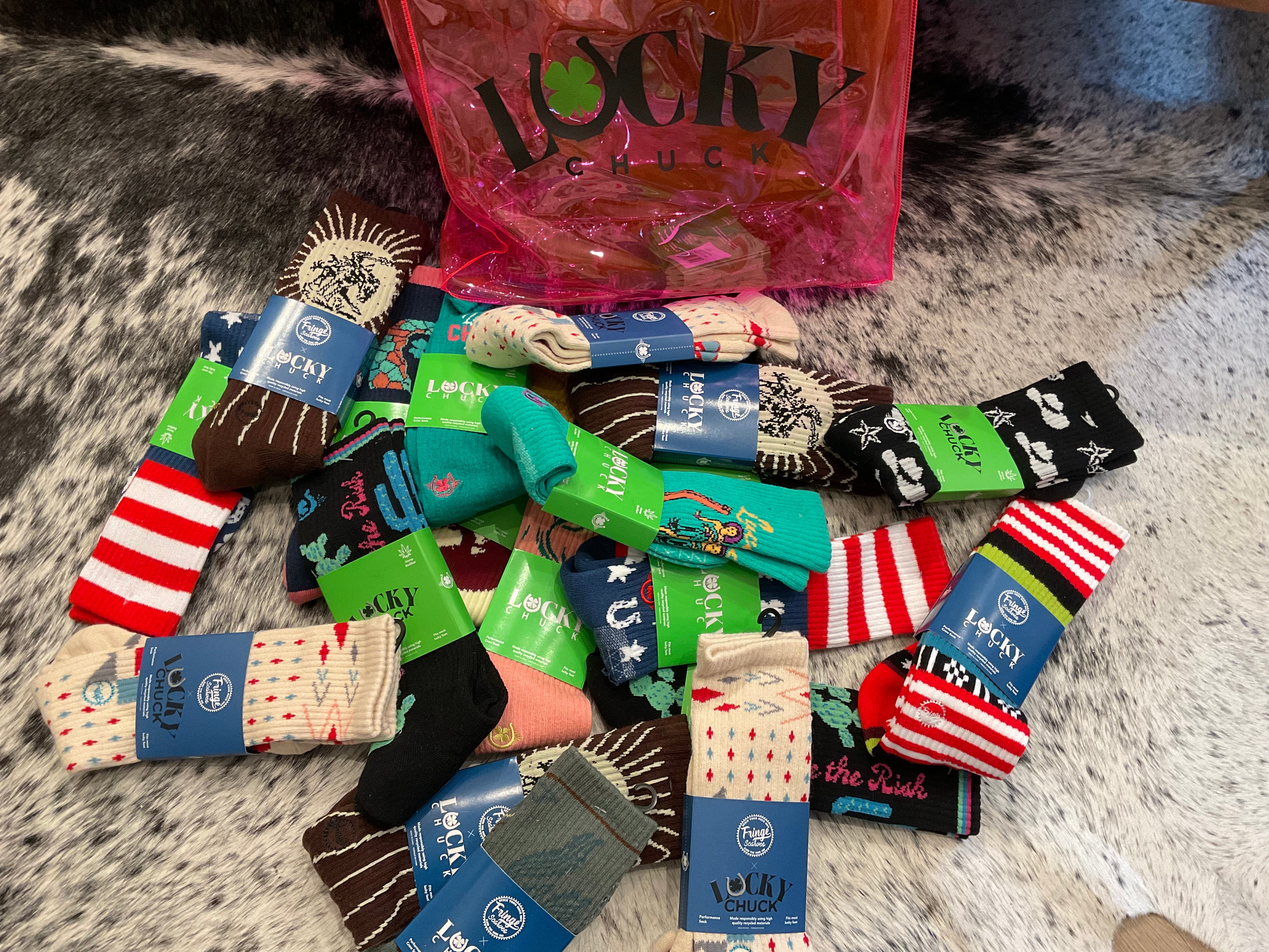Lucky Chuck Boot Socks