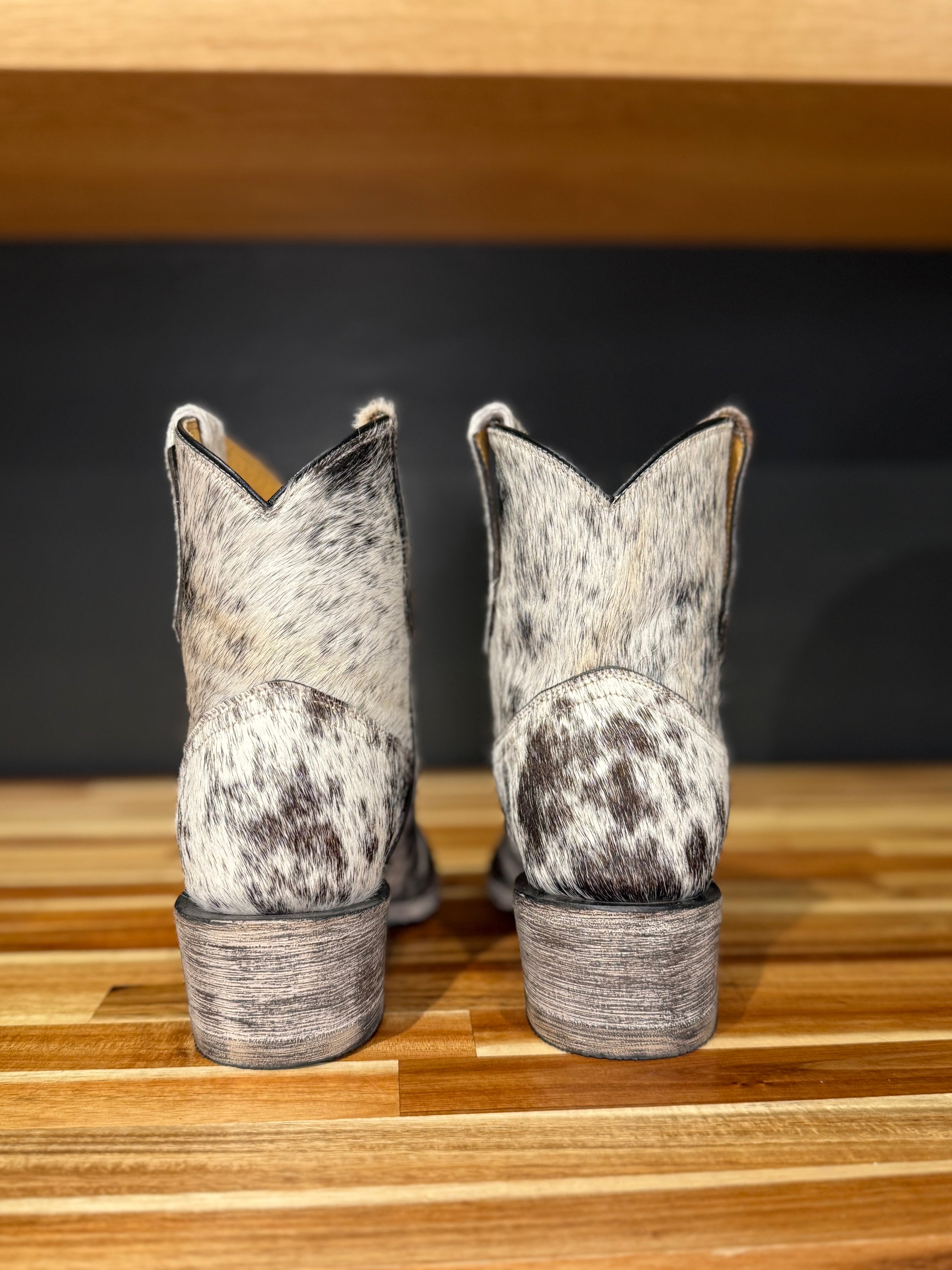 Azeri Cowhide Bootie