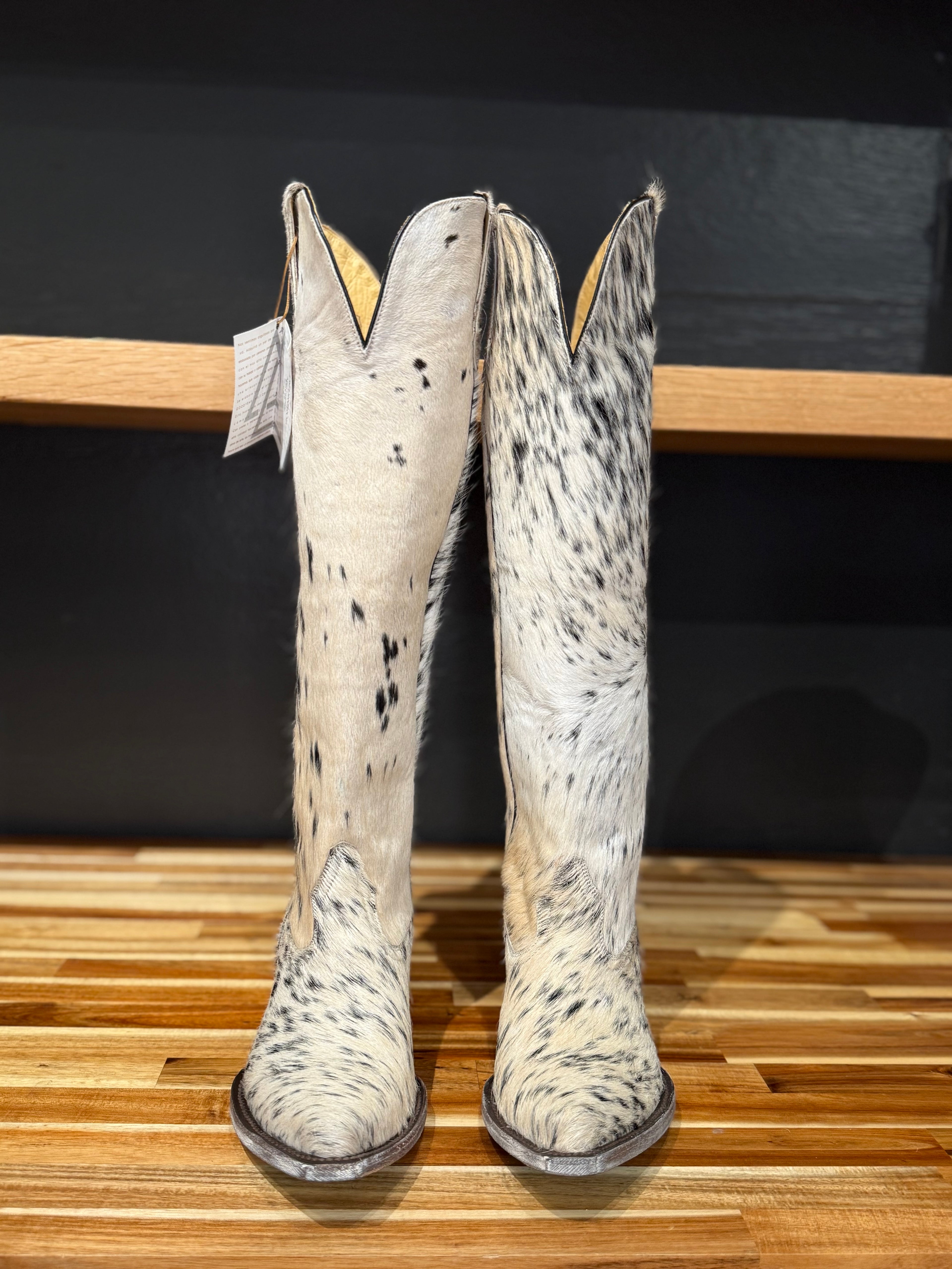 Azura Tall Cowhide Boot