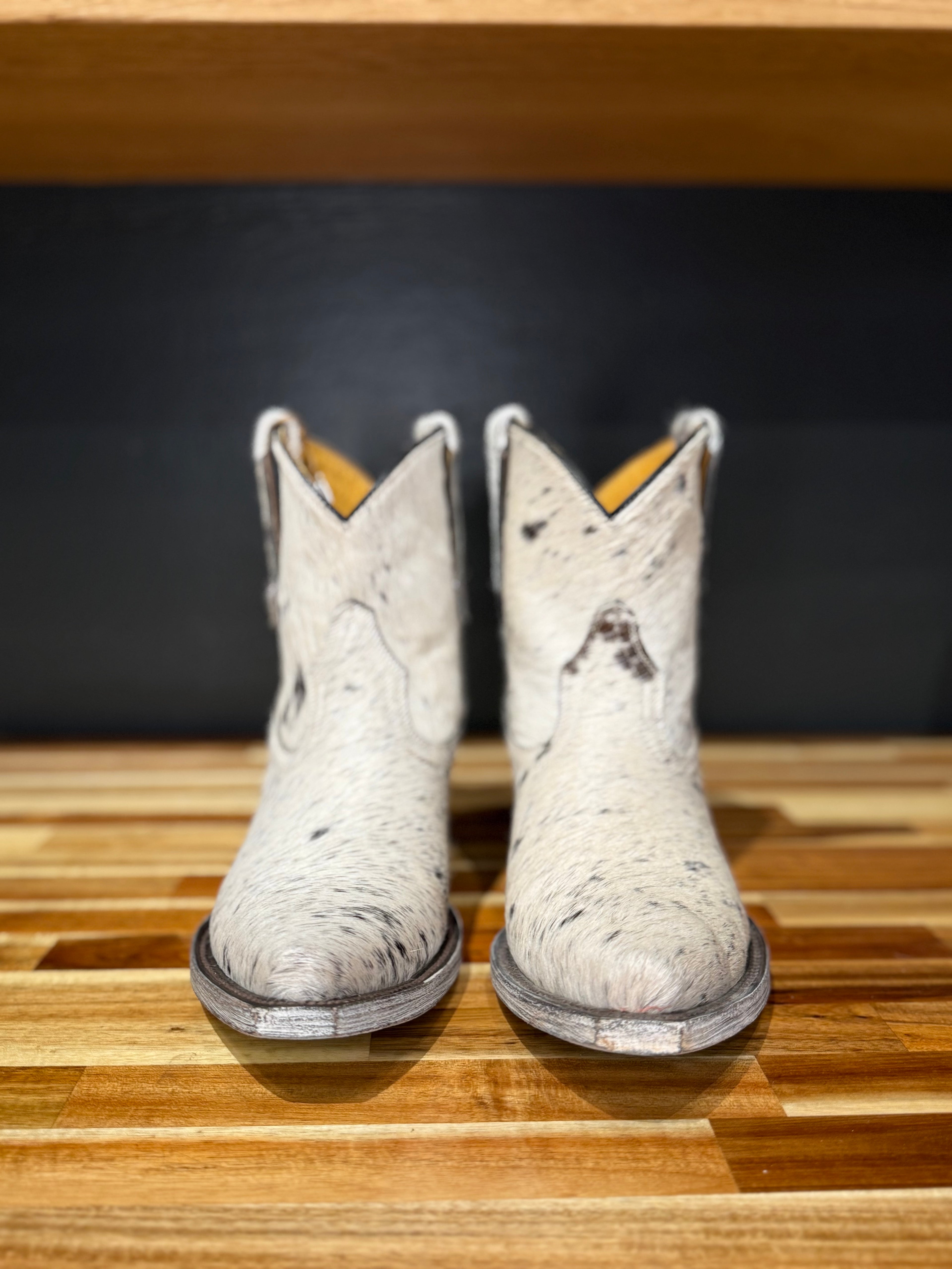 Amari Cowhide Bootie