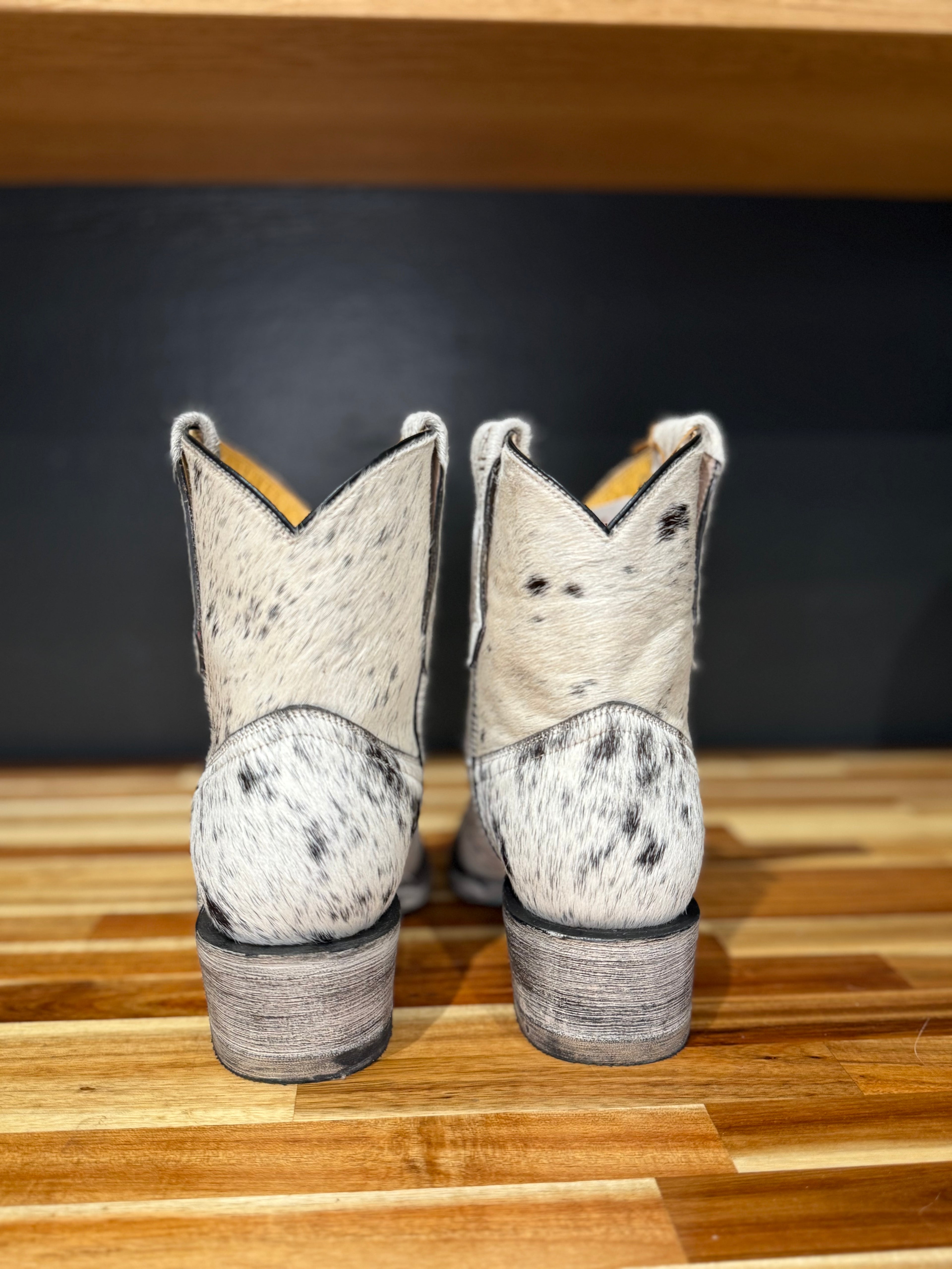 Amari Cowhide Bootie