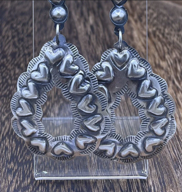 Cowgirl Heart Concho Earrings