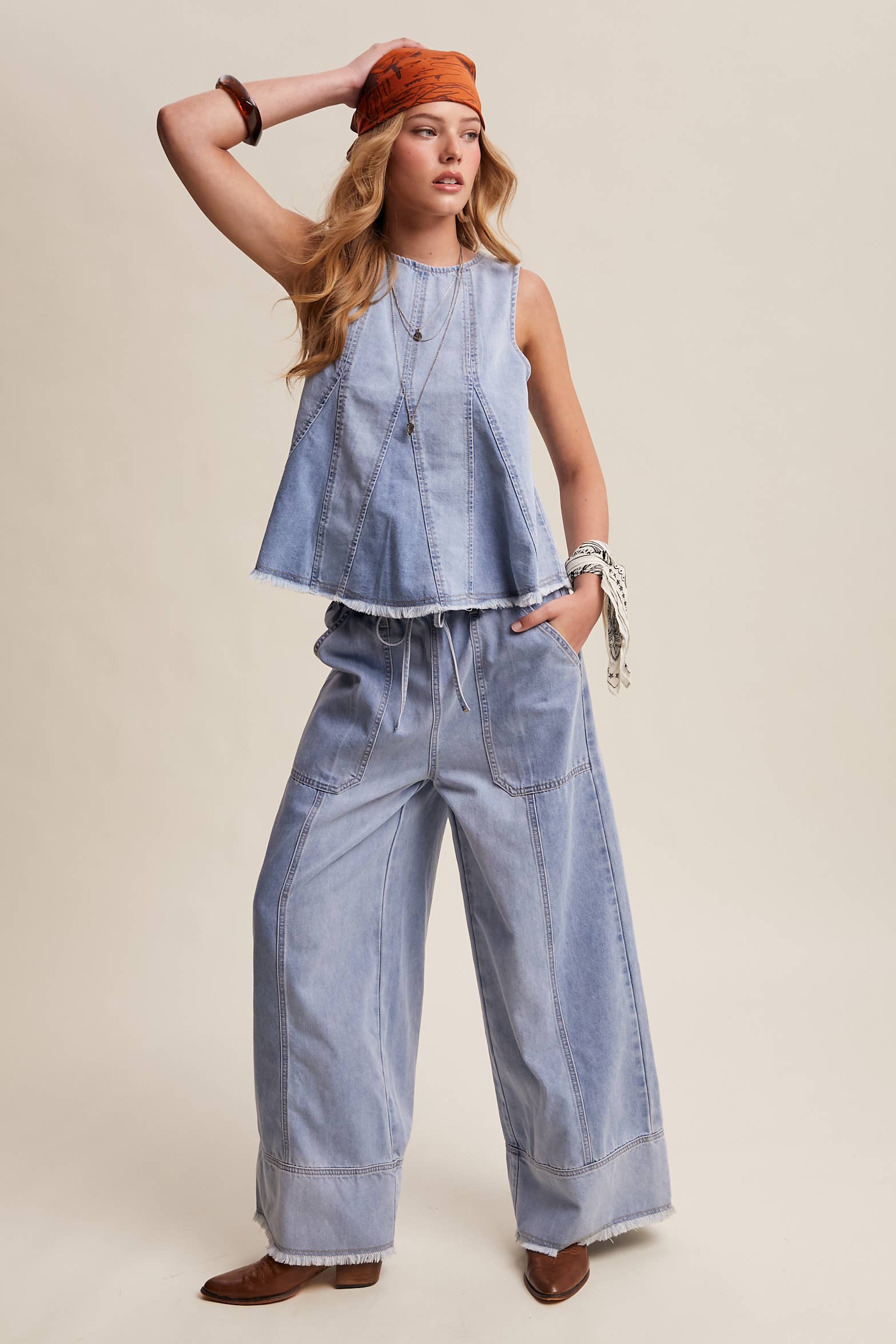 The Canyon Drift Denim Set