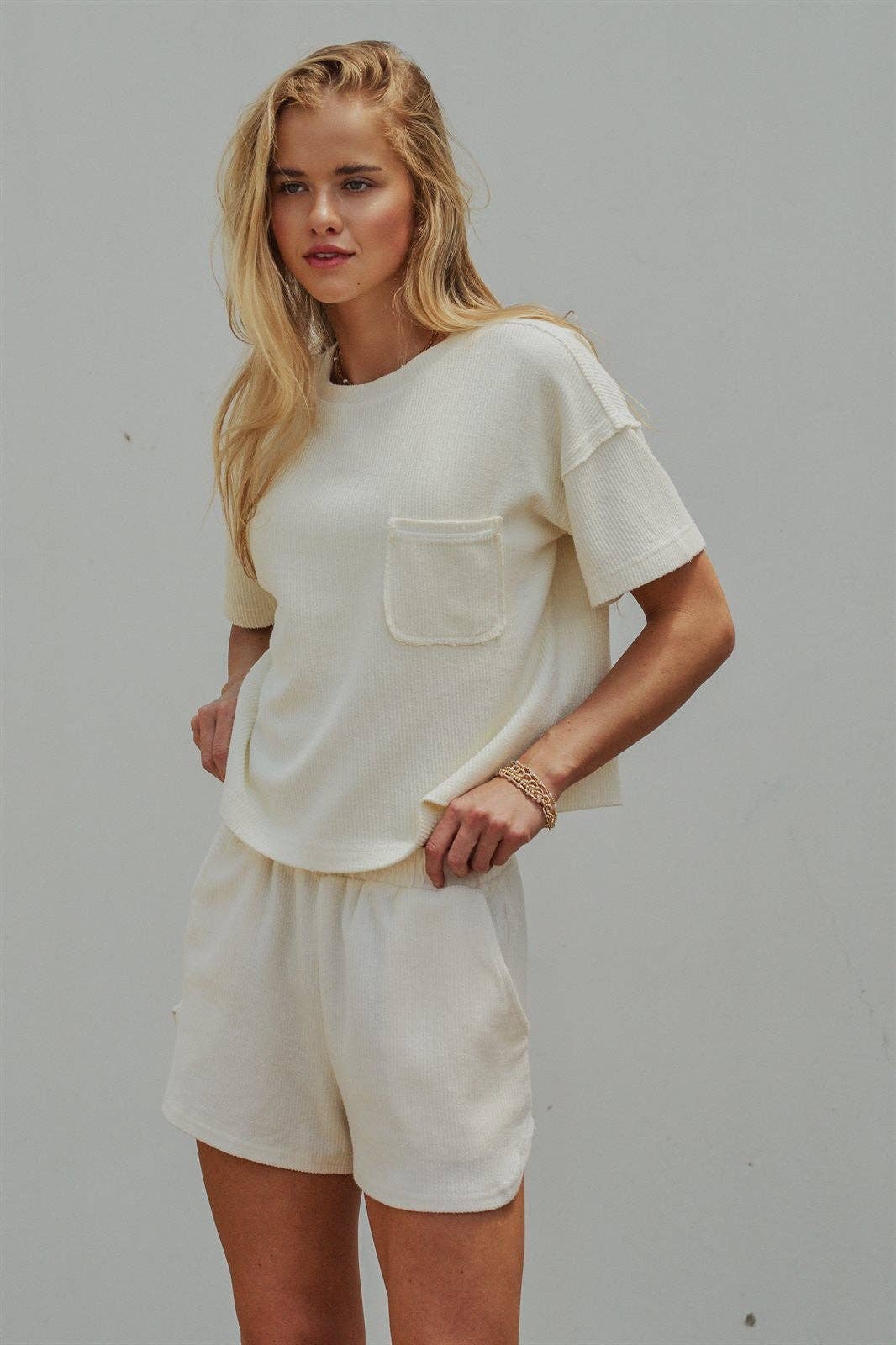 The Drift Rib Lounge Top