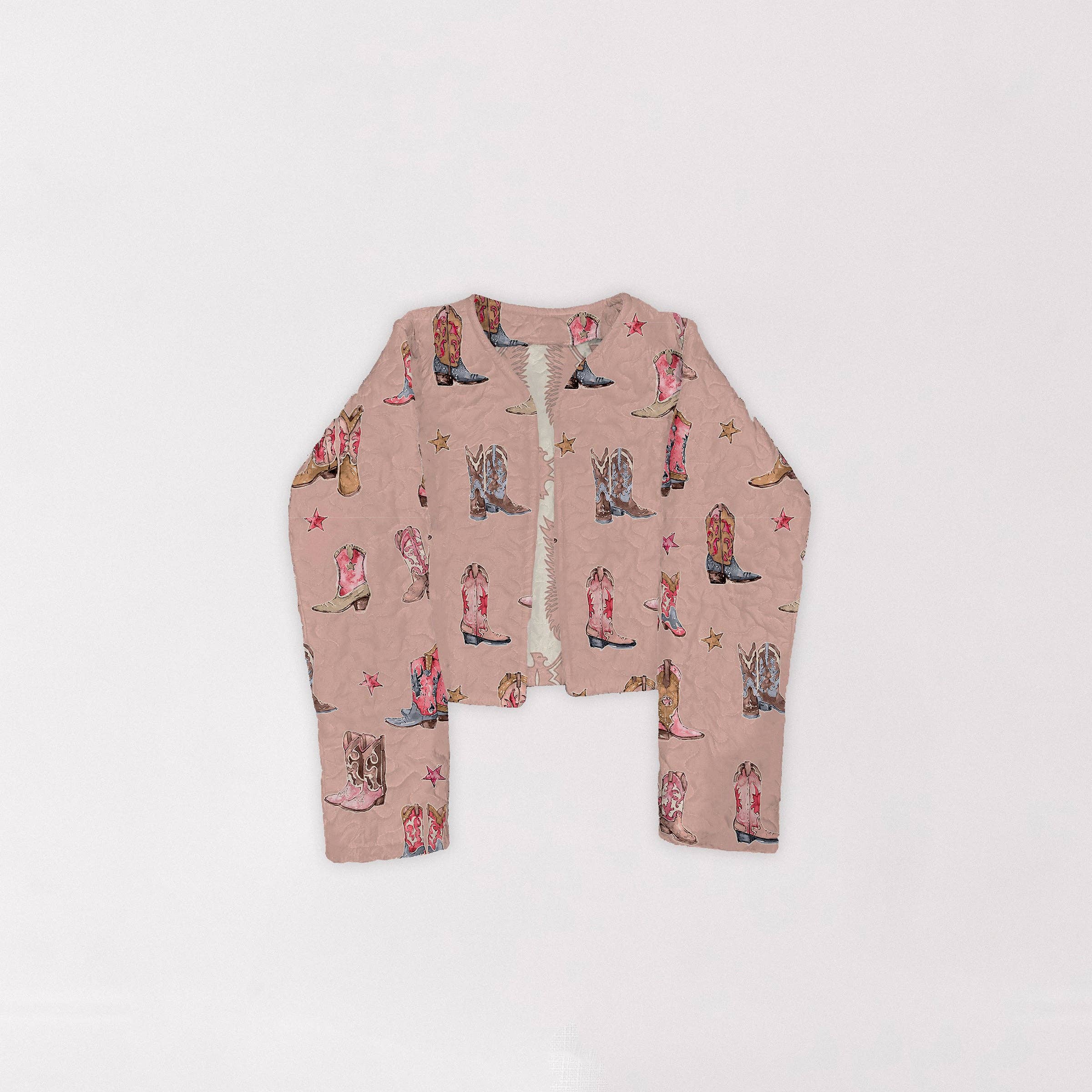 The Dusty Mesa Cropped Quilted Jacket
