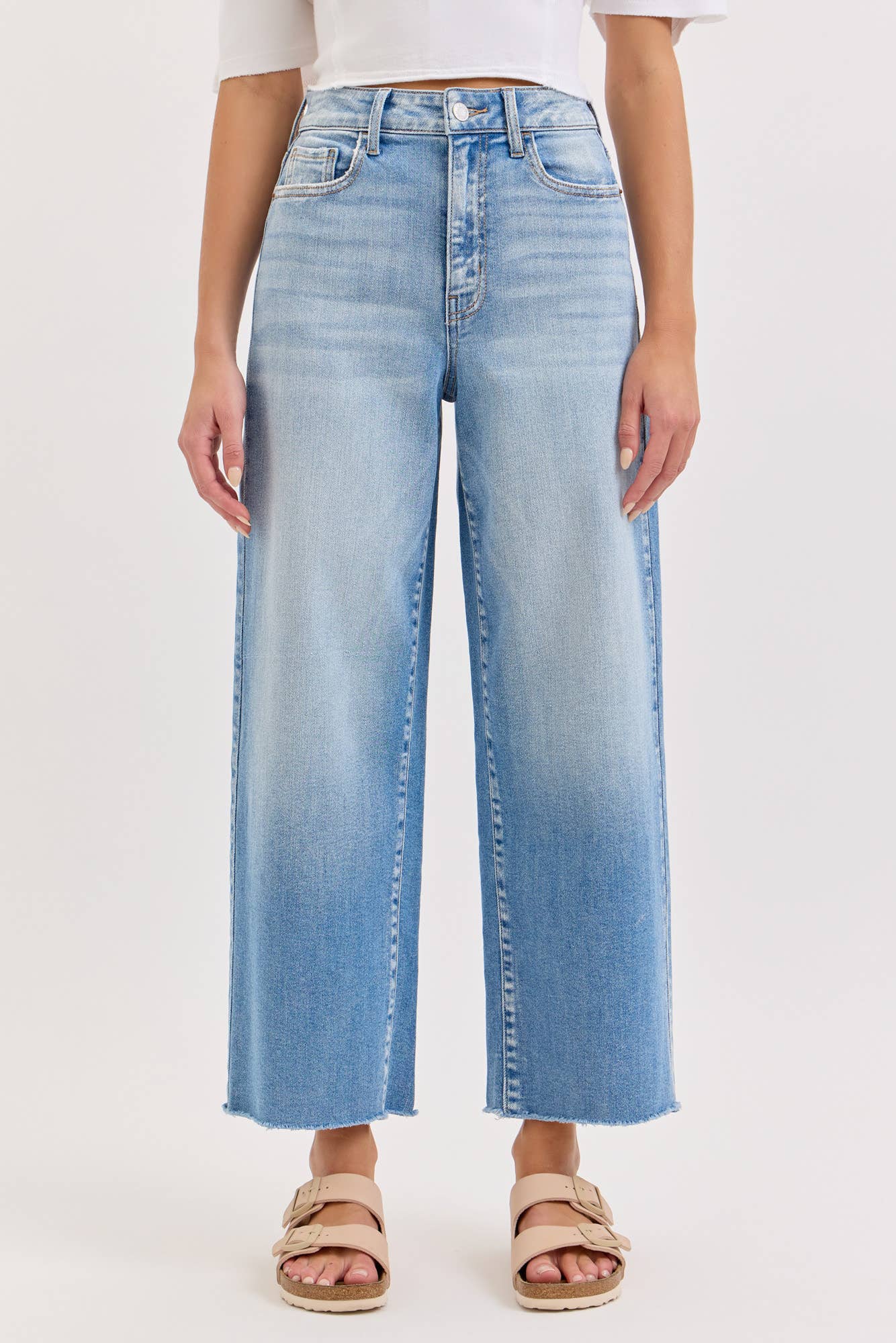 The Golden Hour Cropped Wide Leg