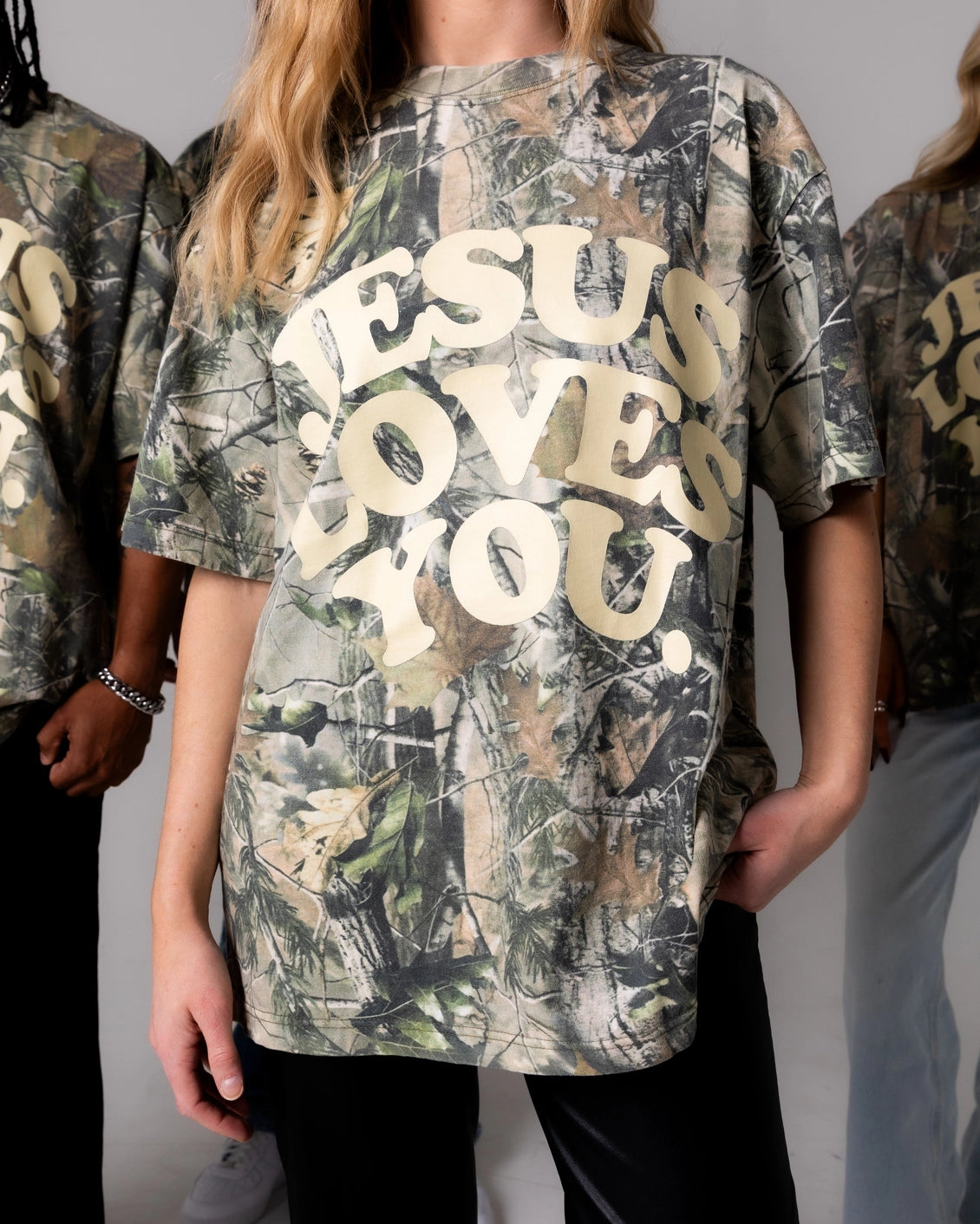 SS Jesus Loves You Tee