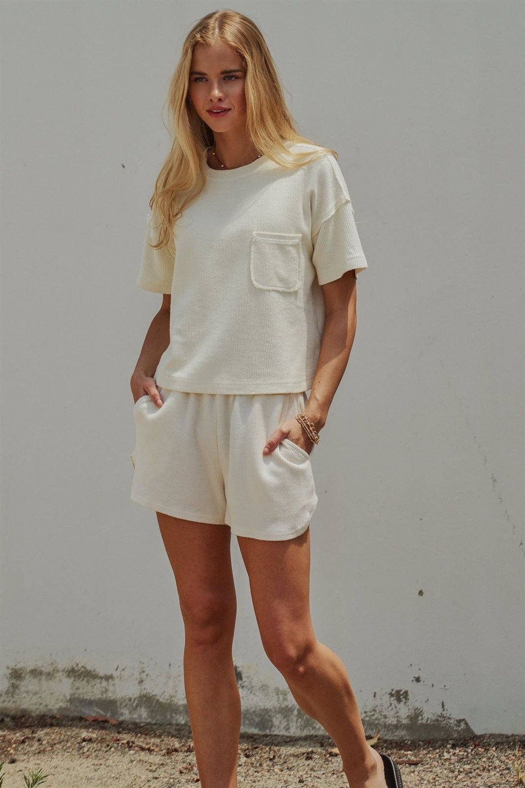The Drift Rib Lounge Top