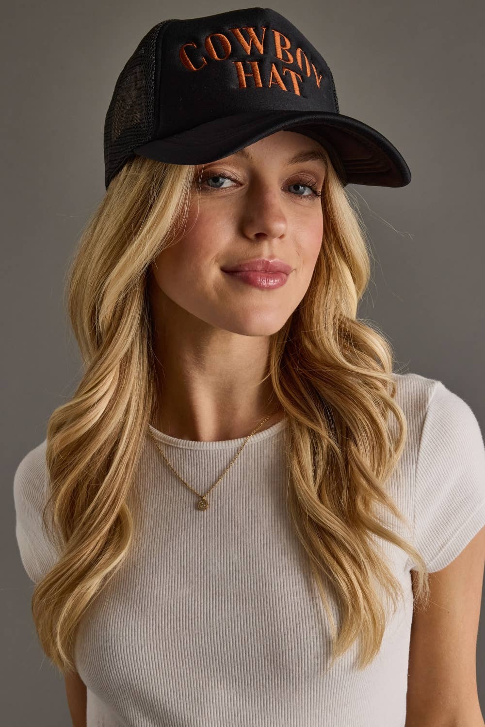Cowboy Hat Trucker Hat
