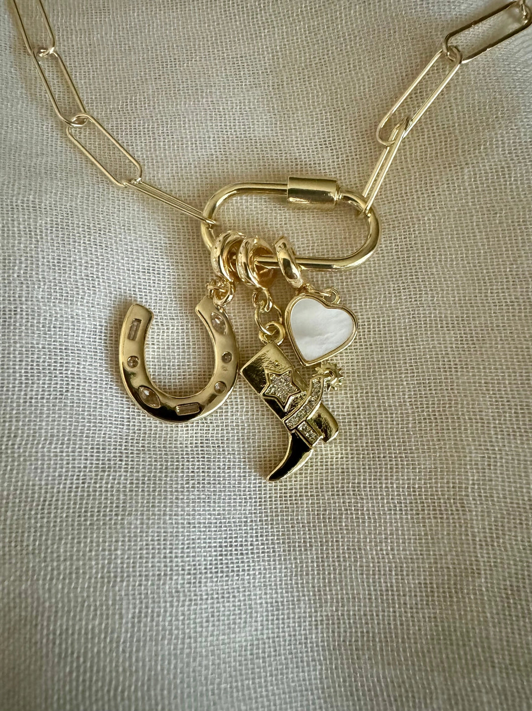 SS Lucky Charm Necklace