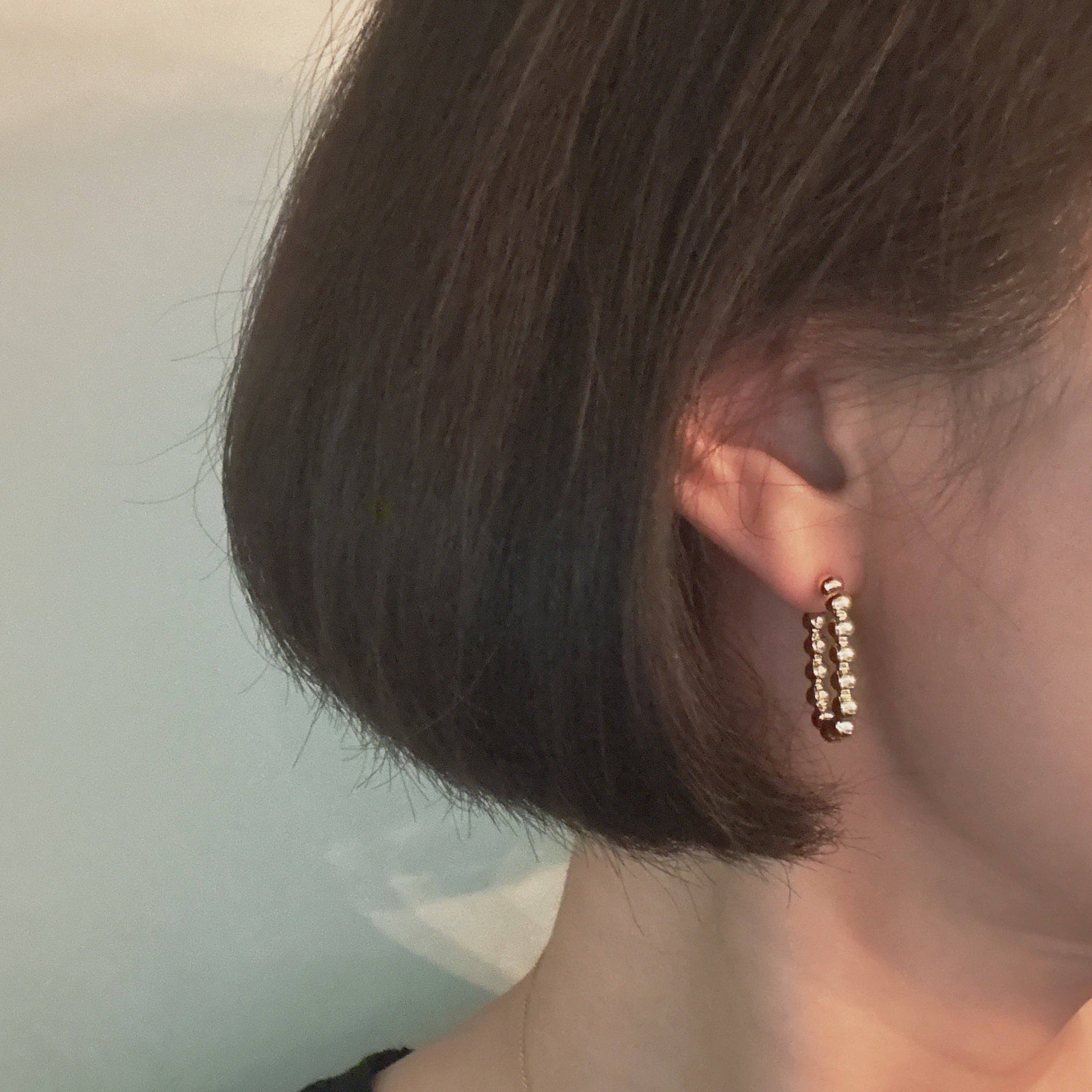 High Desert Dot Hoop Earrings