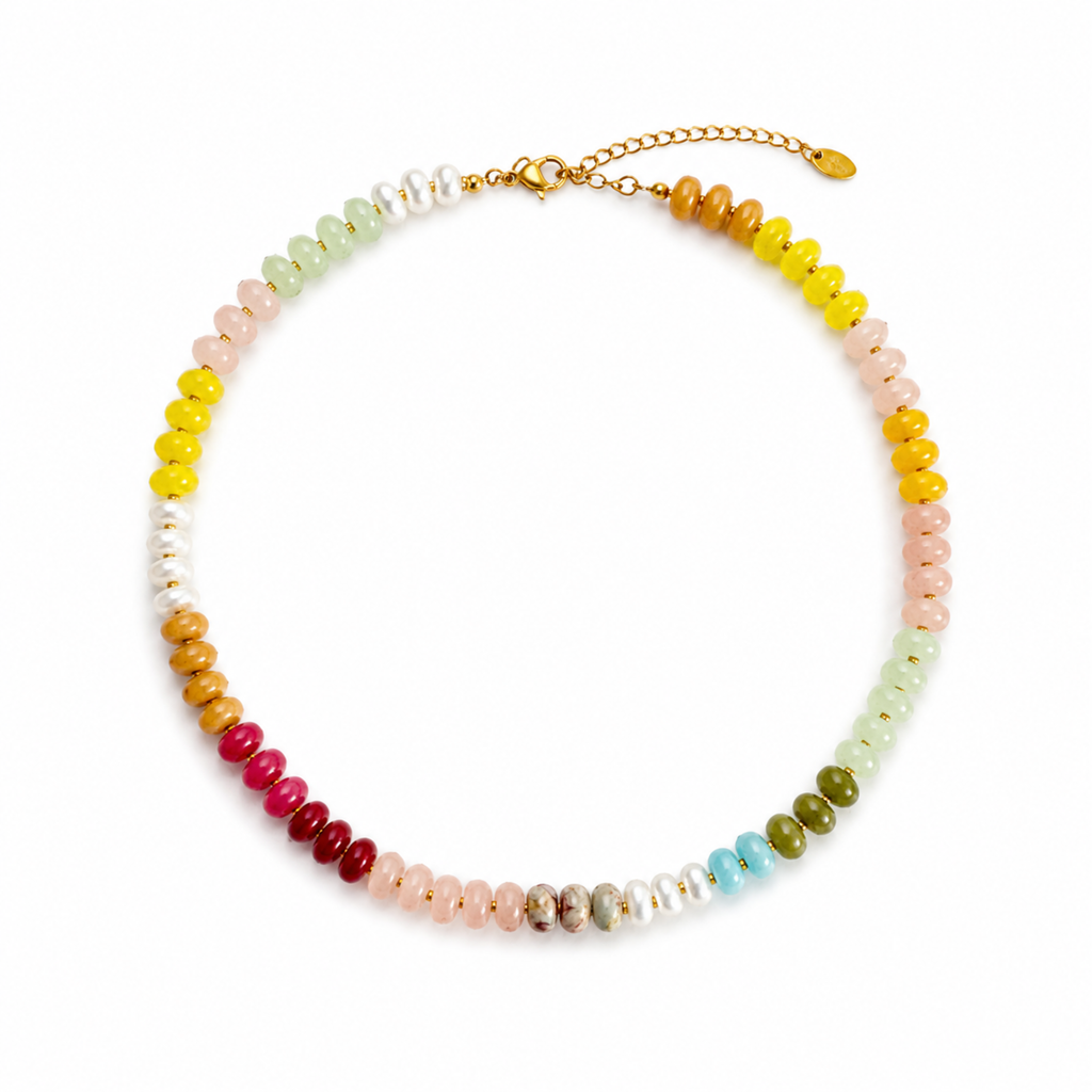 Painted Canyon Beaded Necklace