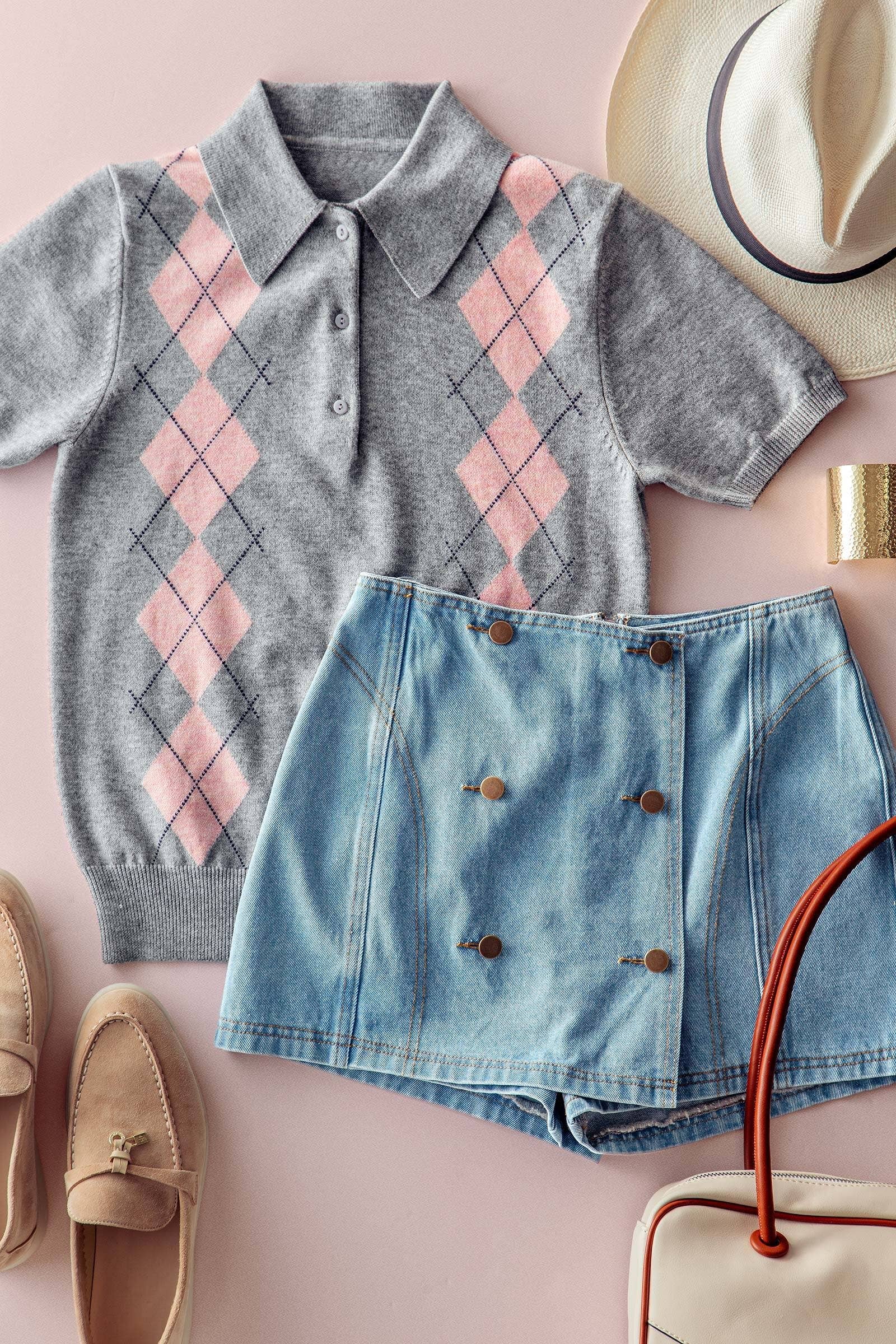 The Rodeo Drive Denim Skort