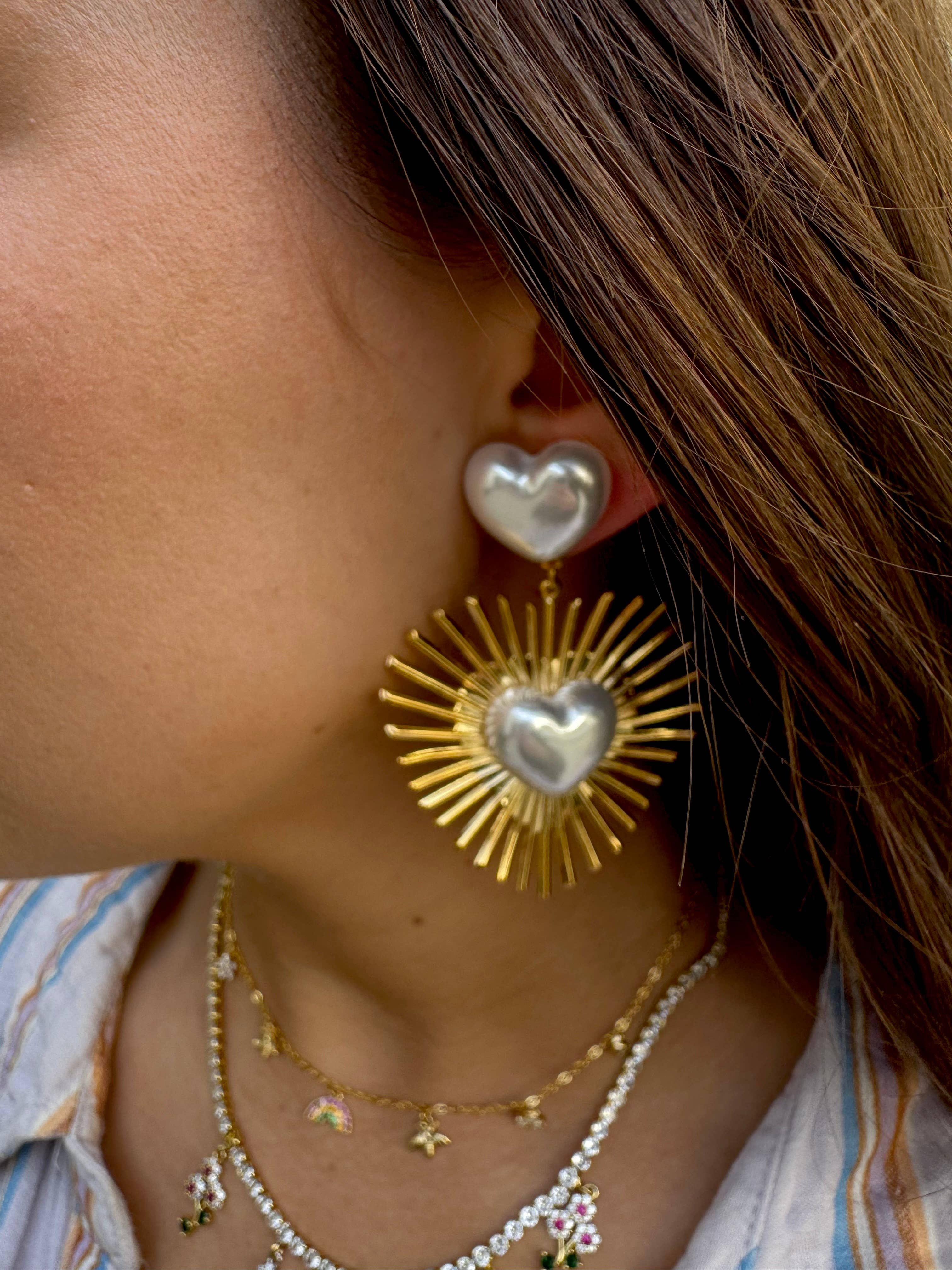 Radiant Pearl Earring